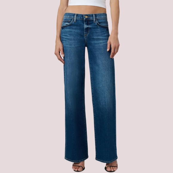 NWT Joe’s Jeans Lou Low Rise Wide Leg Jeans Sz 30 - Picture 1 of 11